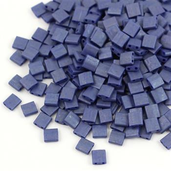 Miyuki Tila Beads 5x5x1,9mm Matted Opaque Cobalt Luster [30szt]