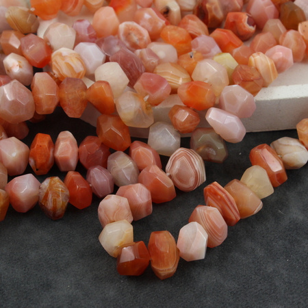 Agat botswana nieregularne 16x10mm