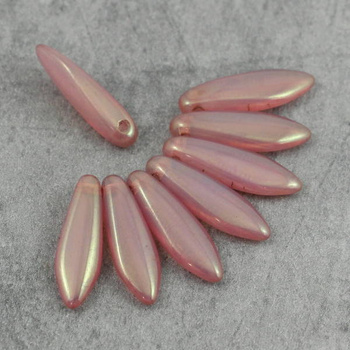 Dagger White Opal Red Luster 5x16mm [10szt]