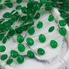 Jadeit łezka zielona 10x8mm