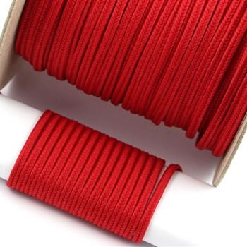 Sznurek sutasz POLSKI 3mm czerwony [1metr]