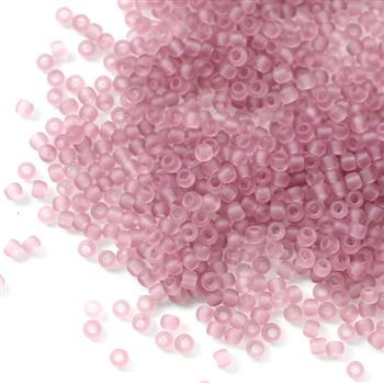 Toho Round 11/0 Transparent-Frosted LT Amethyst  [10g]