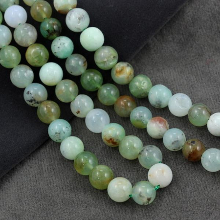 Chryzopraz kula gładka 10mm