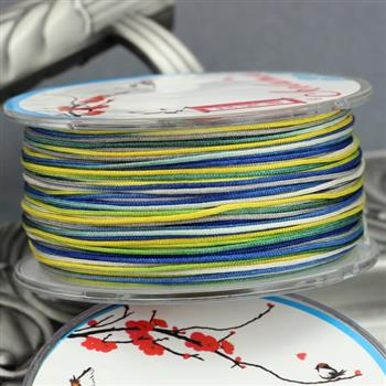 Sznurek nylonowy multikolor 0,8mm [szpula 50m]