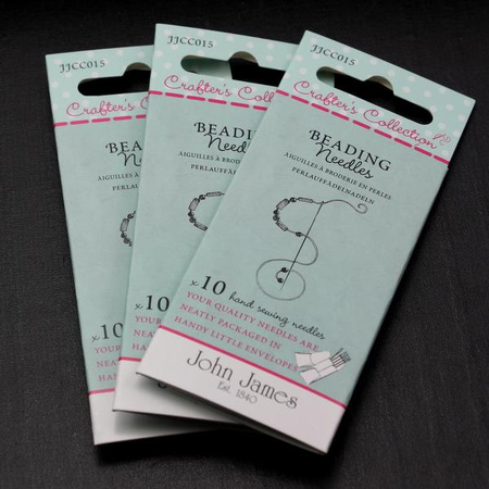 Igły do koralików 10szt Crafter's Collection John James