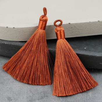 Chwost z pętelką rudy 70 mm