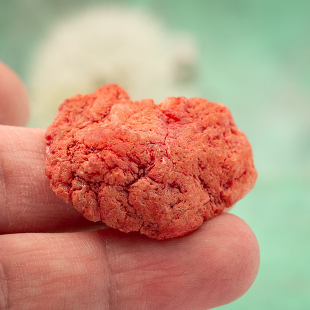 Zawieszka kwarc z druzą, geoda 39mm