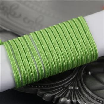 Sznurek sutasz wiskoza Pega 3mm zieleń wiosenna [1 metr]