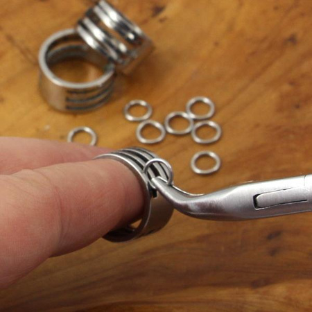 Obrączka otwieracz do otwierania ogniwek stal szlachetna