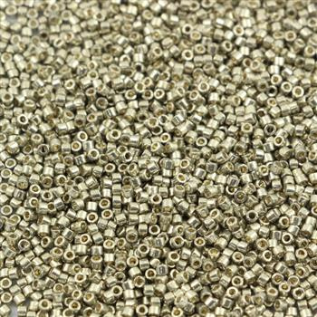 Miyuki Delica 11/0 Duracoat Galvanized Light Pewter [5g]