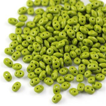 SuperDuo 2.5x5mm Opaque Olivine [5g]
