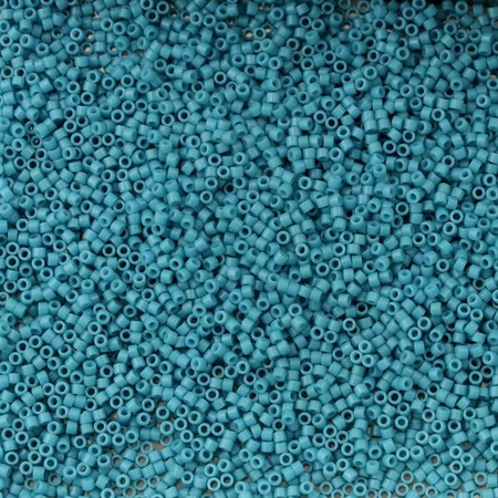 Miyuki Delica 11/0 Opaque Capri Matted Dyed [5g]
