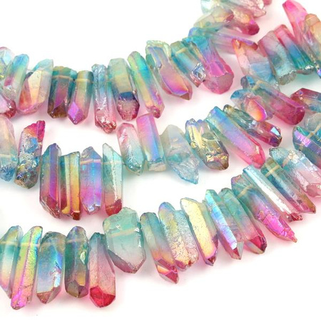 Kwarc multikolor sopel 26-32mm