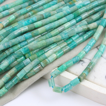 Amazonit rosyjski wałek gładki 8x5mm