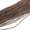 Hematyt kula gładka 2mm BROWN [sznur 40cm]