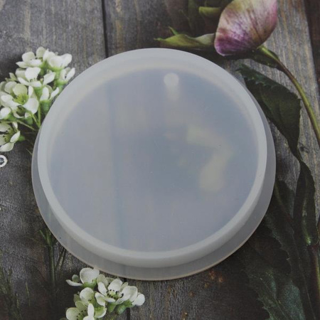 Forma silikonowa do odlewów z żywicy zawieszka moneta 60mm