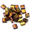 Miyuki Tila Beads 5x5x1,9mm Metallic Gold Iris [30szt]