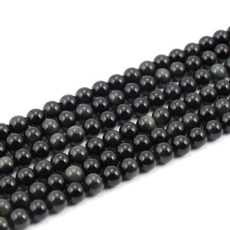 Obsydian tęczowy kula gładka 8mm