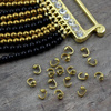 Zakończenie koszyczek złoty 3mm [50szt]