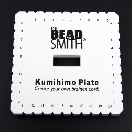 Dysk Kumihimo 15cm kwadrat Beadsmith