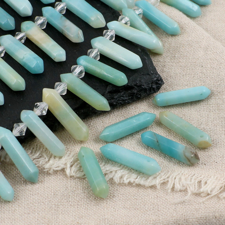 Amazonit zawieszka grot 20-30mm