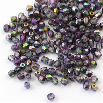 Fire Polish 3mm Crystal Magic Purple [40szt]