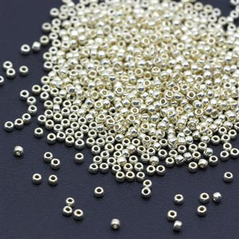 Toho Round 11/0 PF-Galvanized Aluminium [10g]