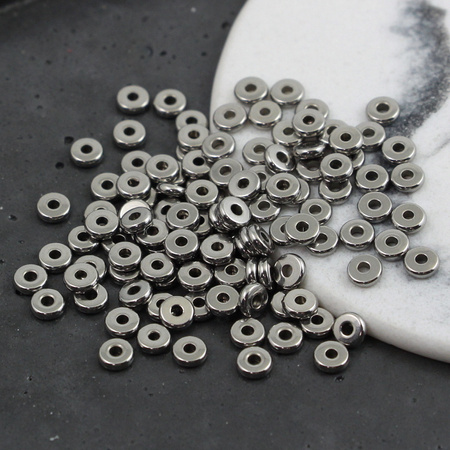 Zestaw do samodzielnego wykonania różańca z kul sodalitu 6mm i stali szlachetnej