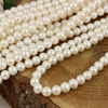 Perła słodkowodna kula 8,5mm [sznur 40cm]