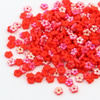 Forget me not Beads Opaque Red AB 5mm [50szt]