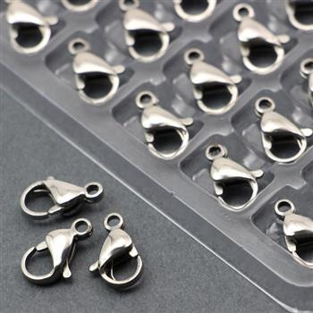 Zapięcie karabińczyk stal szlachetna 13mm