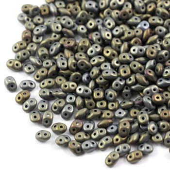 SuperDuo 2.5x5mm Matte Iris Brown [5g]