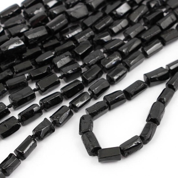 Turmalin czarny wałek 12x7mm
