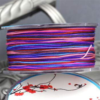 Sznurek nylonowy multikolor 0,8mm [szpula 50m]