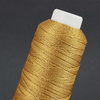 Nici metalizowane 0,6mm/12splot GOLD [1metr]