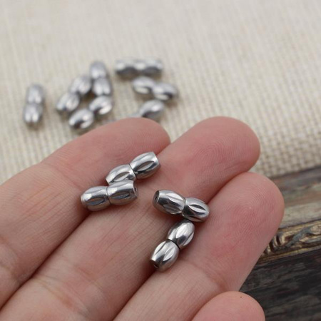 Zapięcie skręcane do naszyjników stal szlachetna 11mm