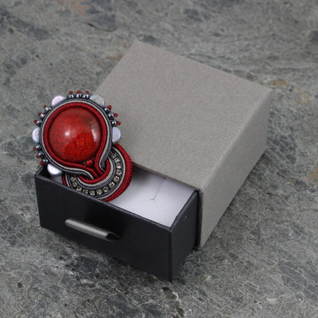 Pudełko szufladka MEZZO mini szare 6x6x3,5cm