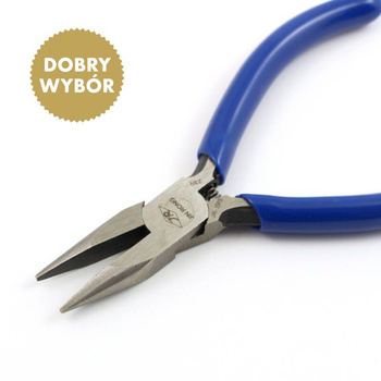 Szczypce HQ START płaskie do zaciskania 12,5cm [bez ząbków]