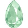 4320 Swarovski Pear Fancy Stone 14X10mm Mint Green