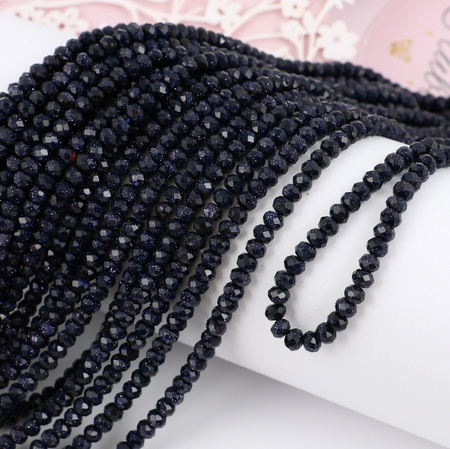 Noc kairu oponka fasetowana 4x3mm [sznur 38cm]