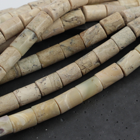 Opal afrykański wałek 14x10mm