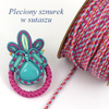 Sznurek pleciony 4 kolory 2mm [1 metr]