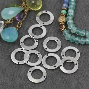 Zawieszka łącznik donut stal szlachetna 13mm