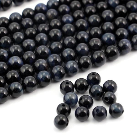 Tygrysie oko niebieskie kula 6mm