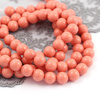Preciosa Nacre Round Pearl Maxima Salmon Rose 4mm [10szt]