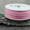 Sznurek pleciony poliestrowy różowy 0,8mm Pega [1metr]
