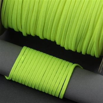 Sznurek sutasz POLSKI 3mm neonowa zieleń [1metr]