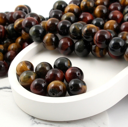 Tygrysie bawole sokole oko kula gładka 14mm