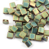 Miyuki Tila Beads 5x5x1,9mm Matted Metallic Khaki Iris [30szt]