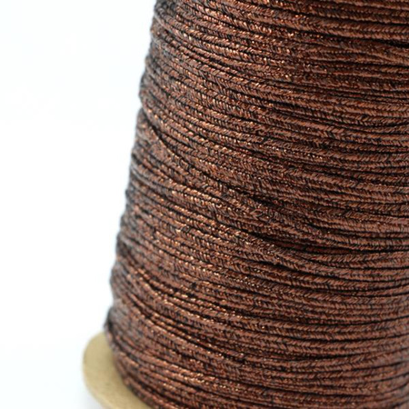 Sznurek sutasz USA 2,5mm metallic bronze [1 metr]